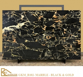 ĐÁ MARBLE BLACK & GOLD