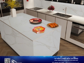 Đơn vị làm bàn bếp đá hoa cương chất lượng cao