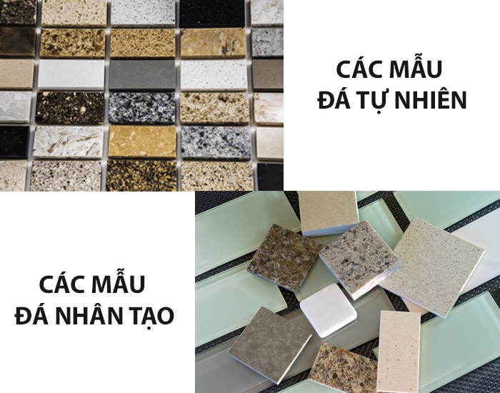 Phân biệt đá hoa cương tự nhiên vs nhân tạo